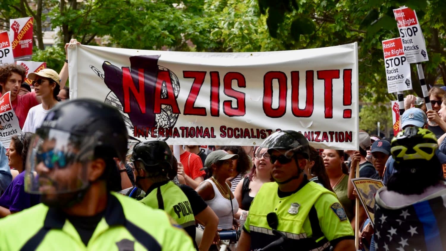 Right-wing rally in Boston shut down by much larger counter-protest, again