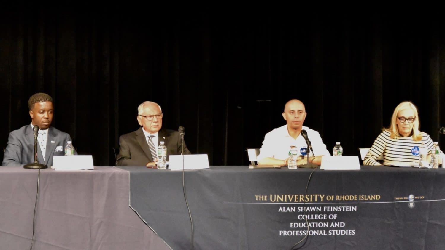 Four out of five candidates take the stage at a Providence mayoral forum