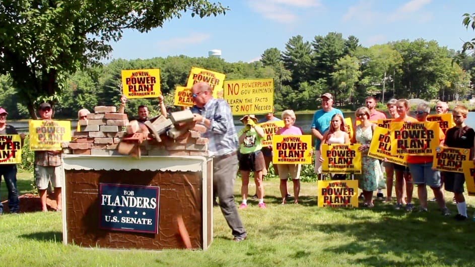 Judge Flanders challenges Senator Whitehouse's power plant 'hypocrisy'