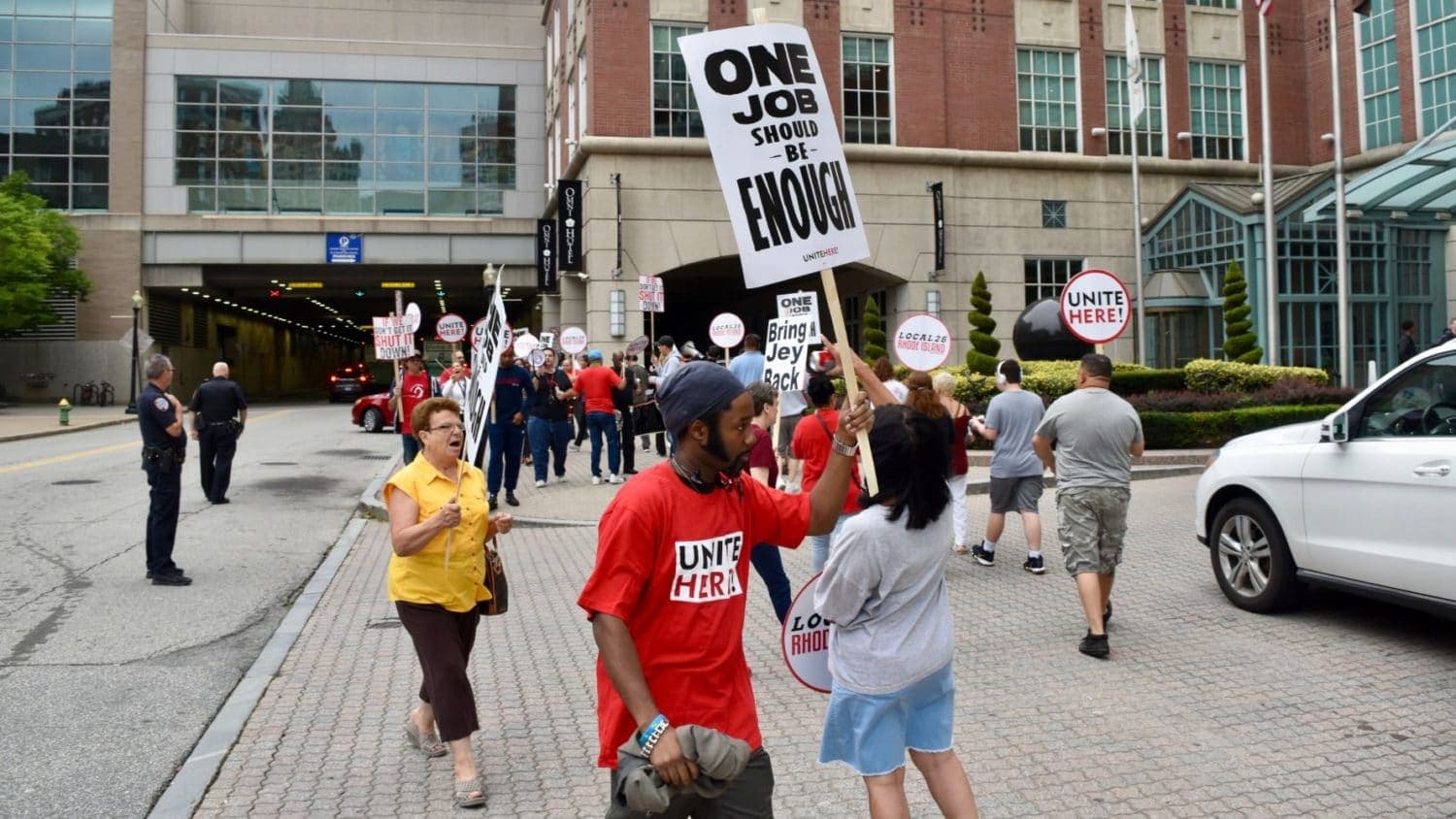 As NFL season kicks off, contract negotiations continue at Omni Providence Hotel