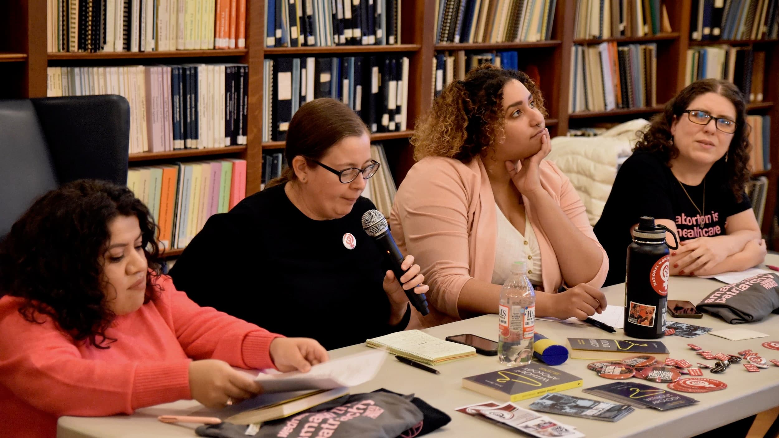 The Womxn Project holds panel on state funded healthcare prohibitions against paying for abortion services