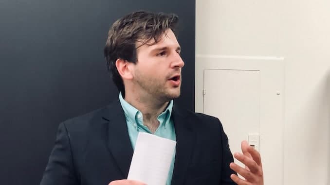 Alex Kithes summons a positive future in his race for the Woonsocket City Council