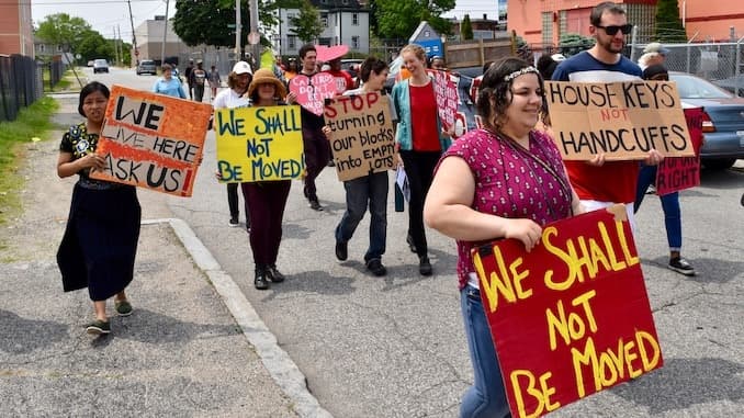 DARE demands restoration of low-income housing at Barbara Jordan II