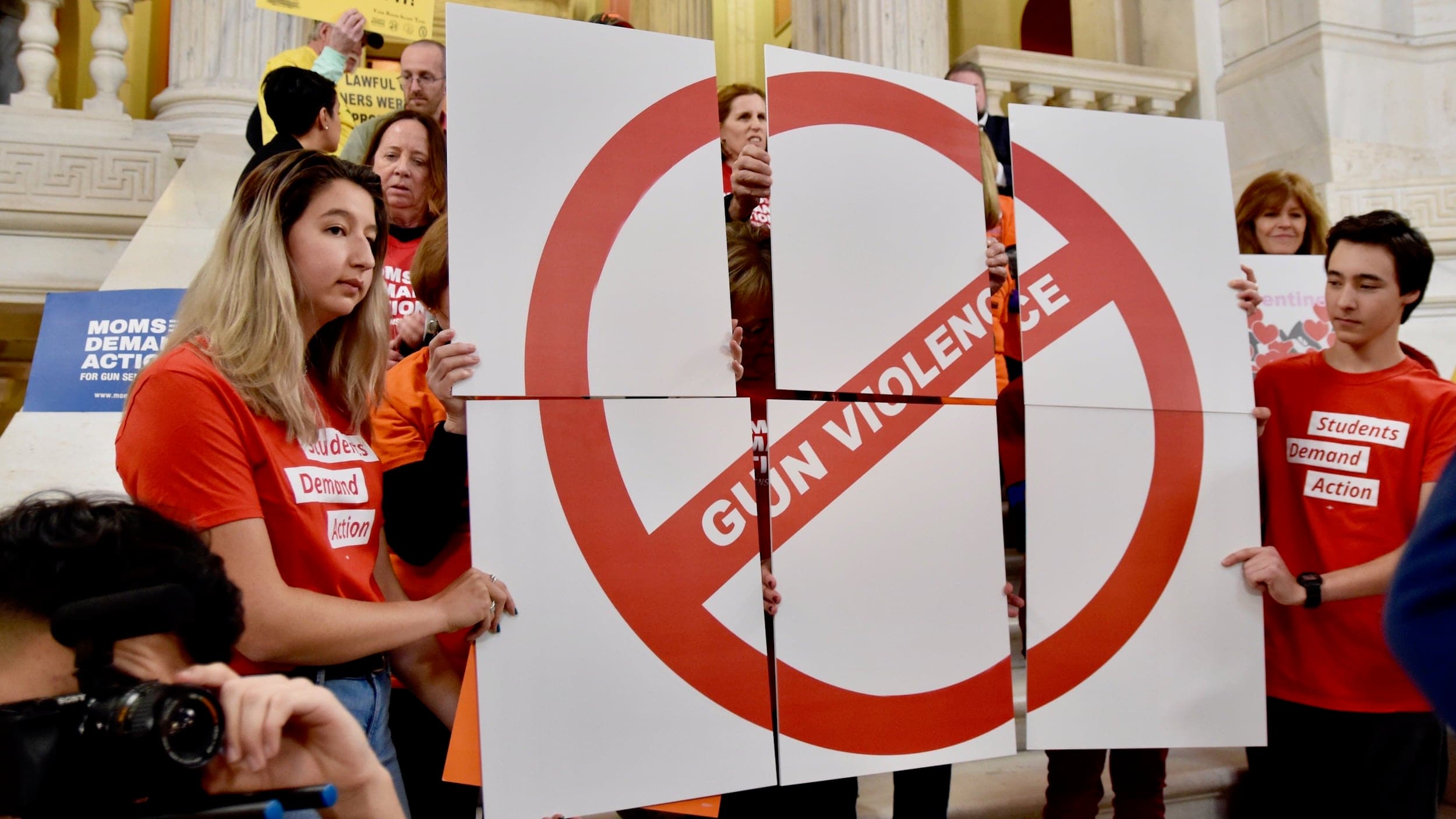 Young gun violence prevention advocates stage Valentines Not Violence: A Rally for Our Loved Ones