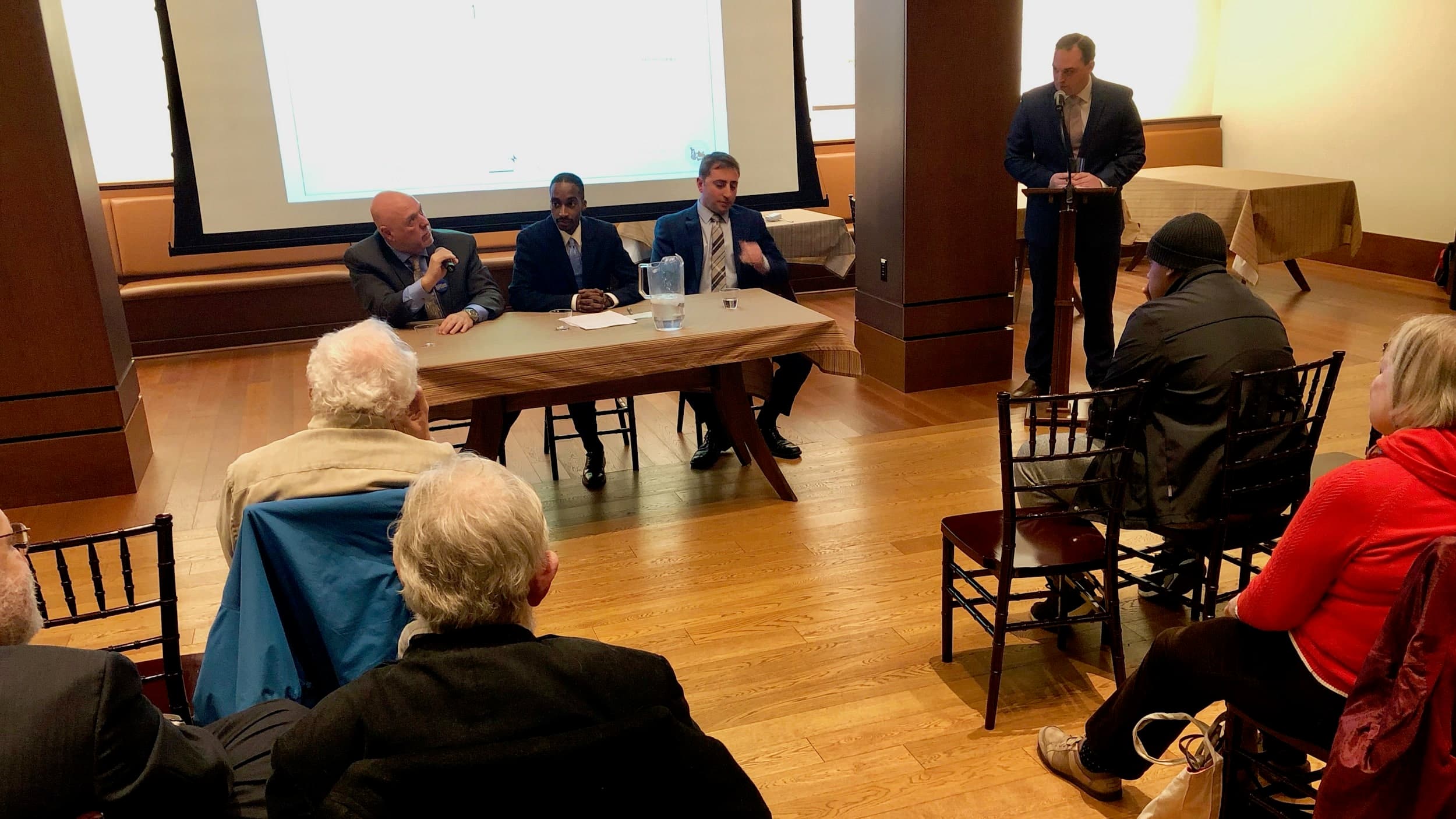 Candidates for Providence City Council Ward One special election meet voters at forum