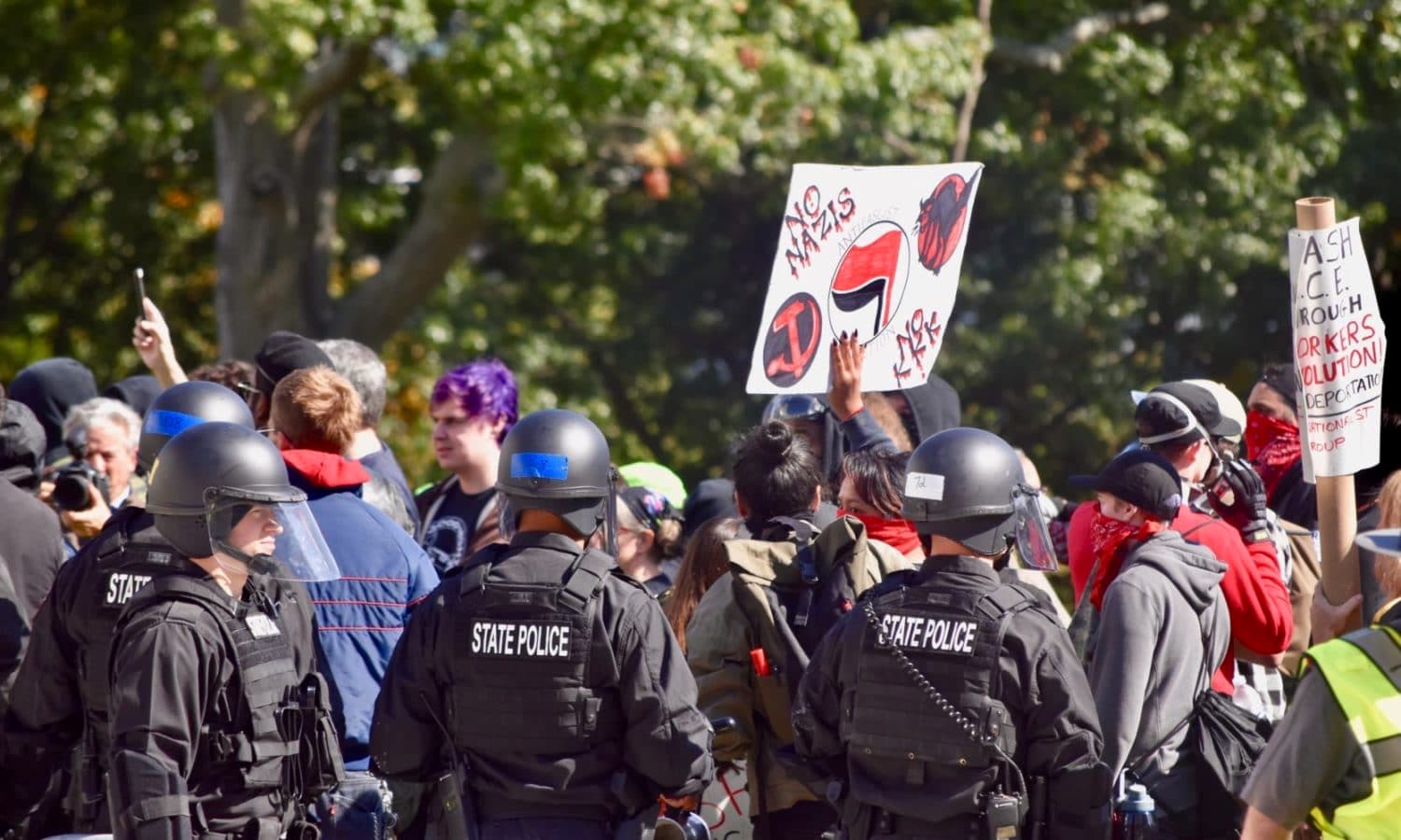 Bill to unmask protesters will foster fascism