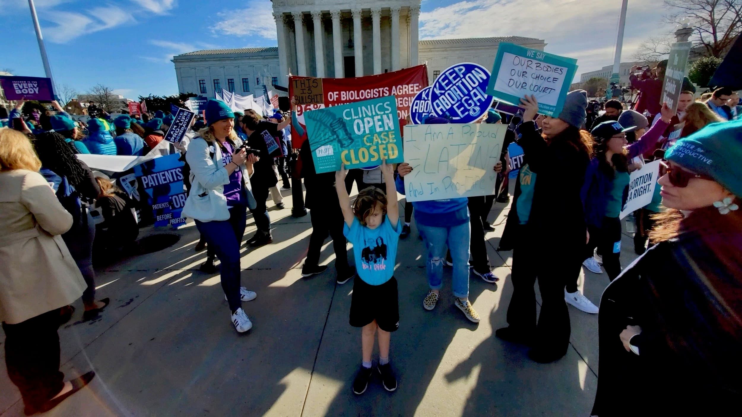 Rhode Islanders travel to the United States Supreme Court to fight for reproductive rights