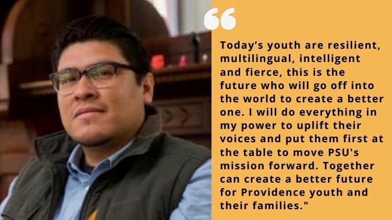 Javier Juarez is Providence Student Union's new executive director