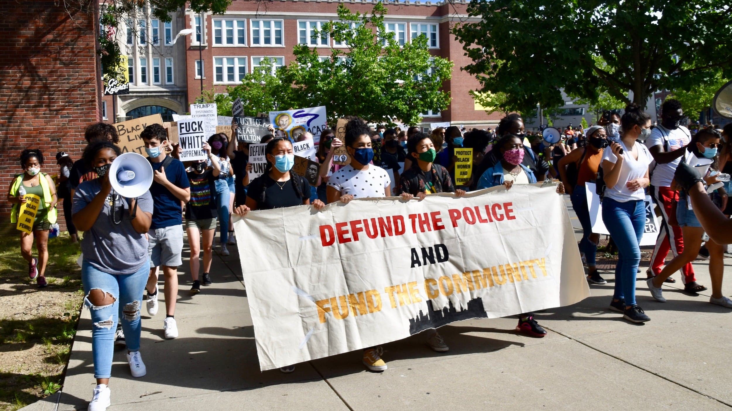 PVD youth organize and lead Juneteenth march for racial justice