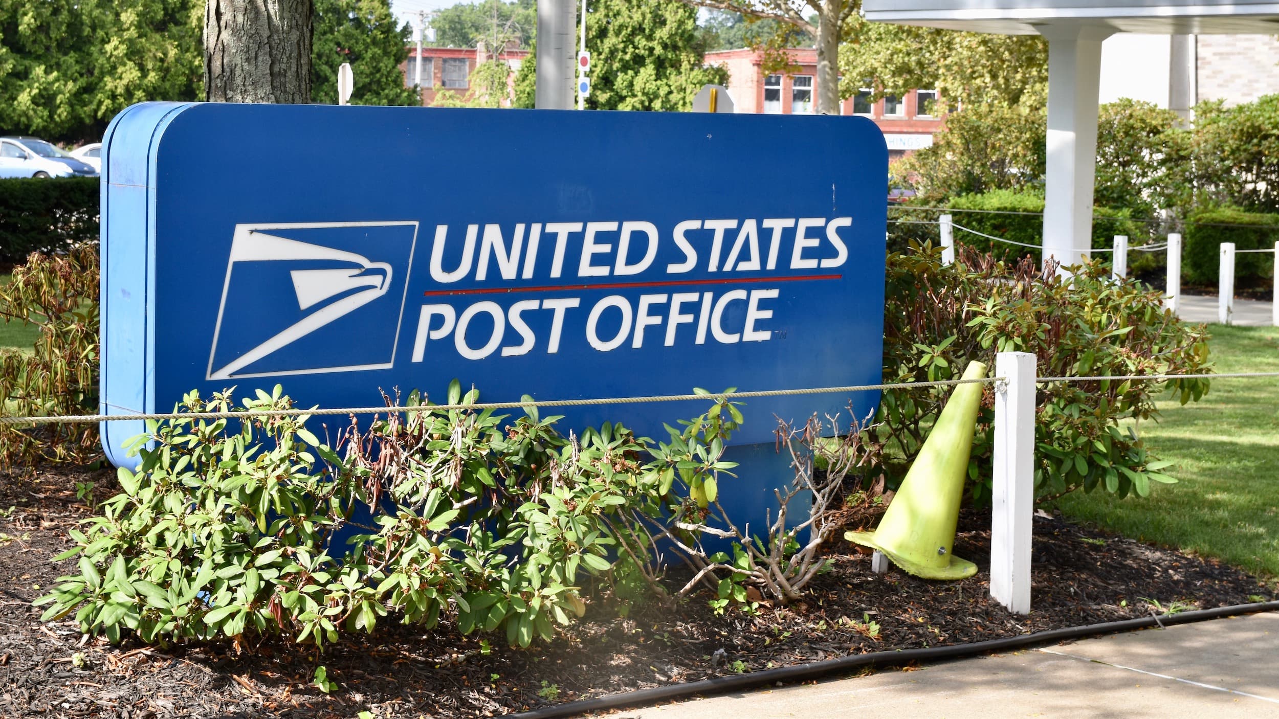 At the Post Office Day of Action in Providence