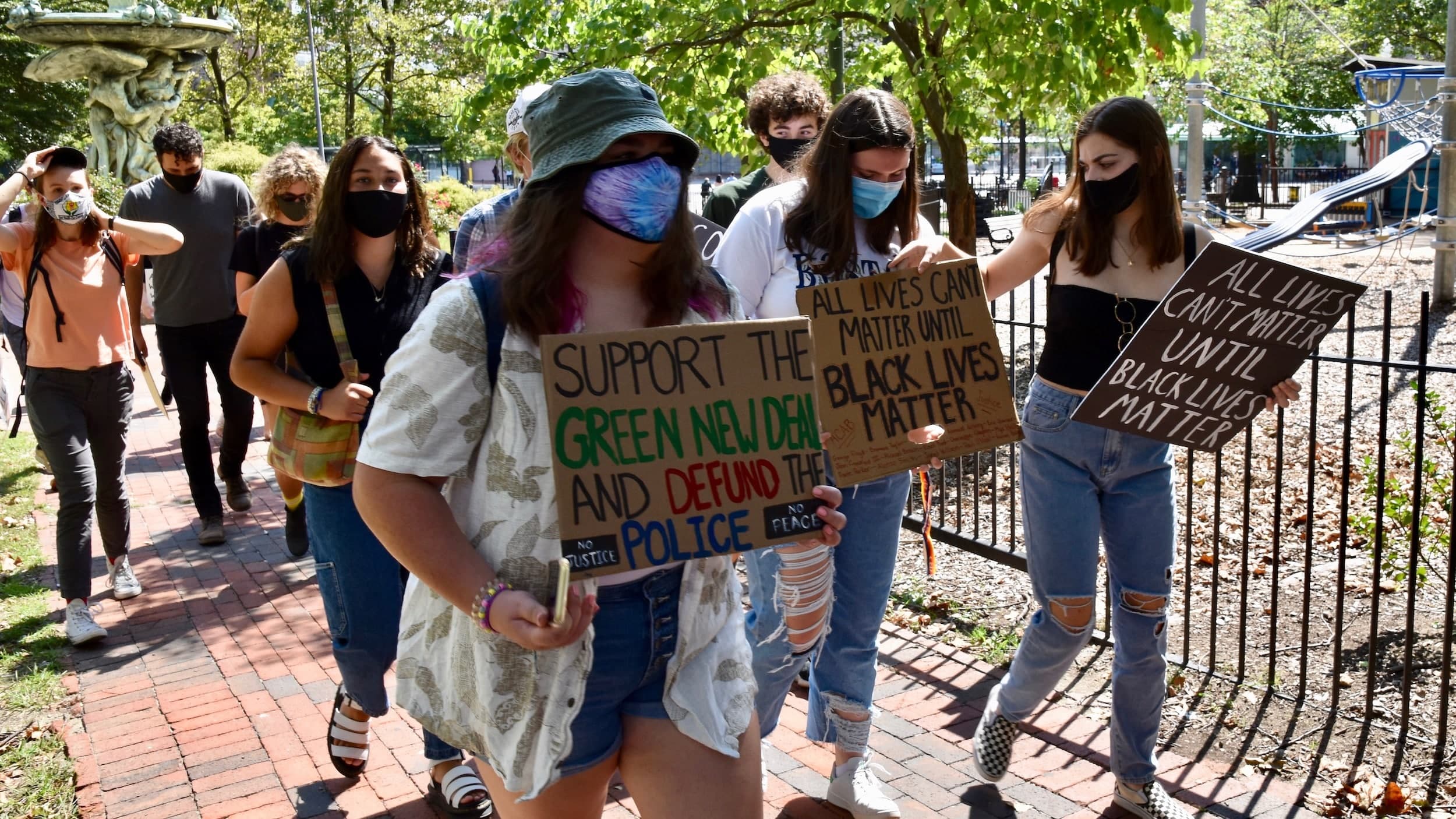 Rally for Racial and Climate Justice in Providence