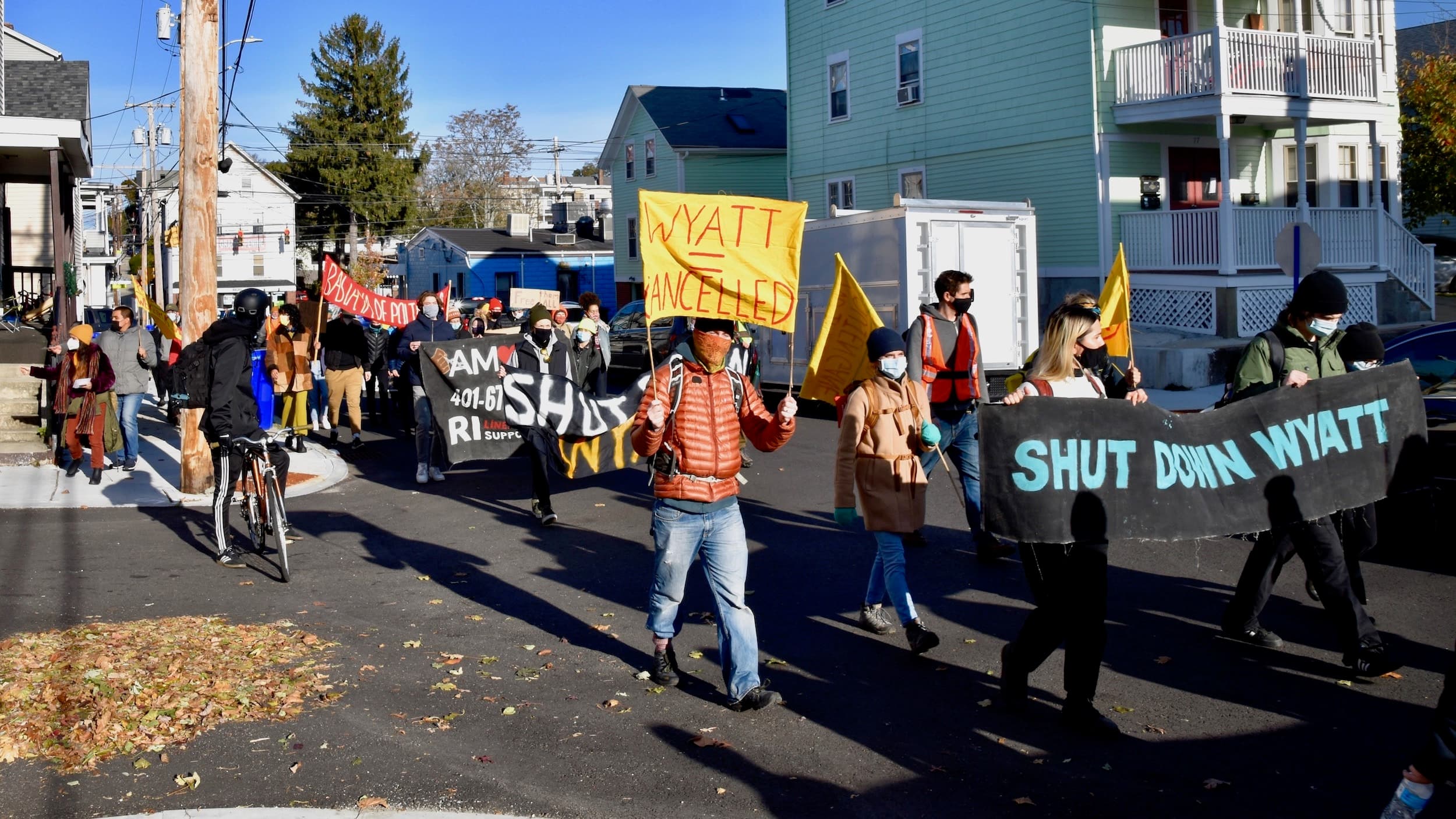 We Keep Us Safe: The election day march to shut down the Wyatt