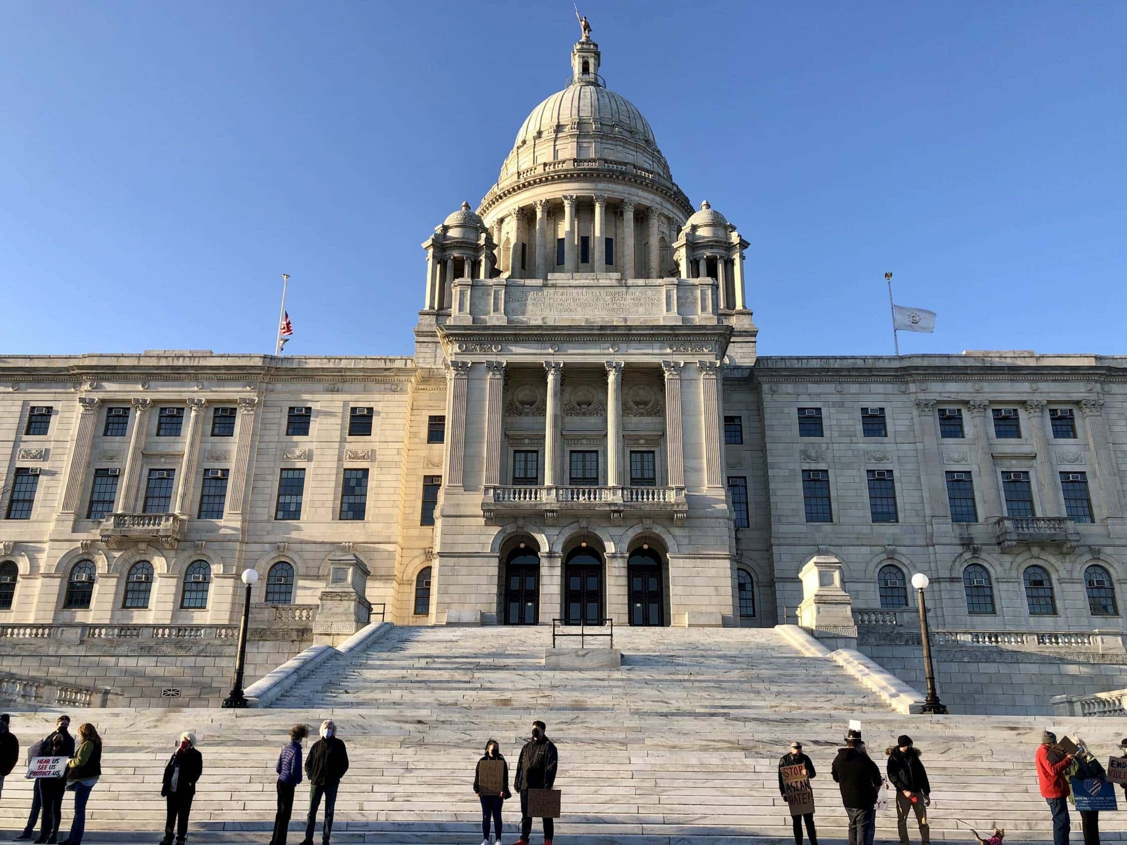 Rhode Island State House Thursday, April 8, 2021