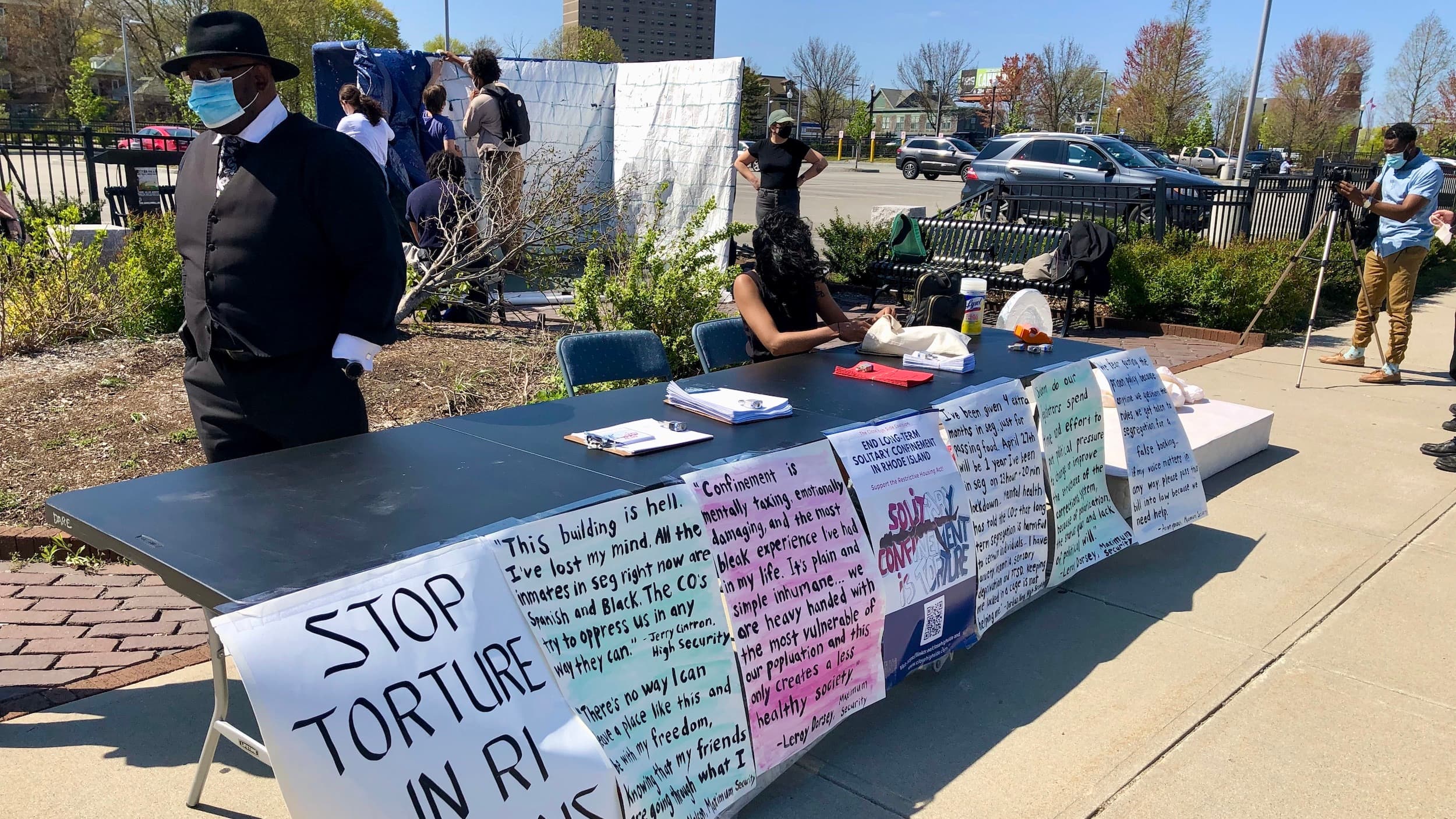 Rally calls for an end to solitary confinement in Rhode Island