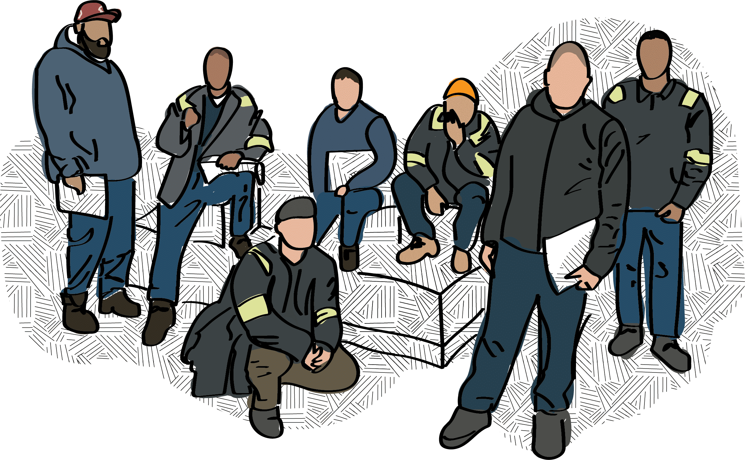 Seven on the Strike Line: Teamsters 251 Calling for Better Working Conditions