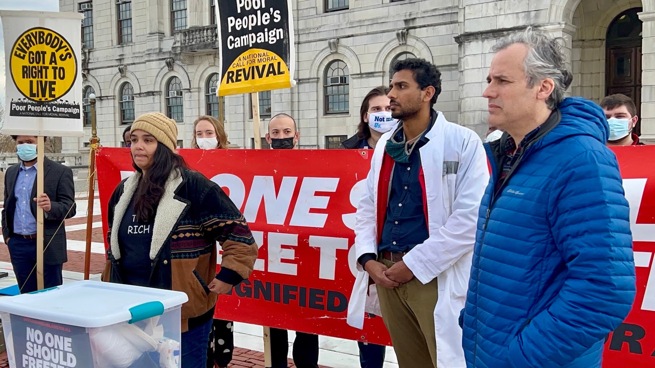 Mendes and Brown end Sleep Out protest, vow further action