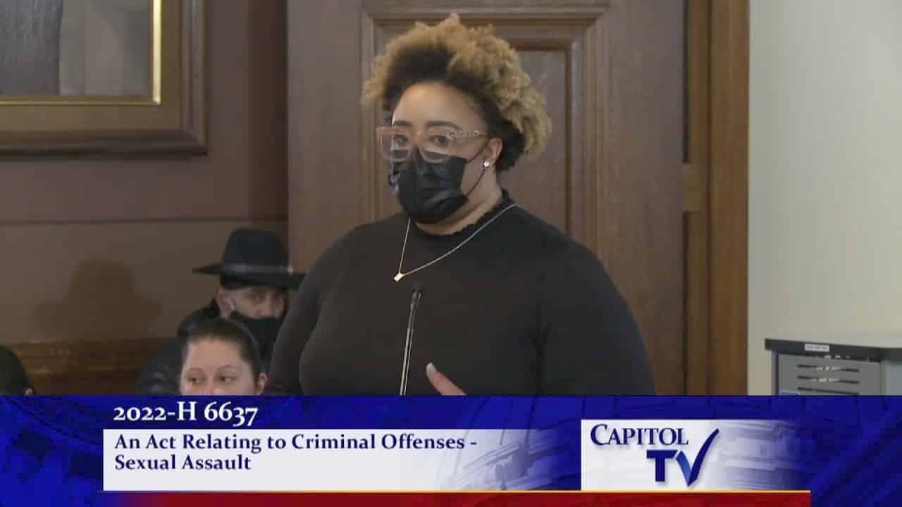 Dozens testify to ban sex between law enforcement and those in their custody