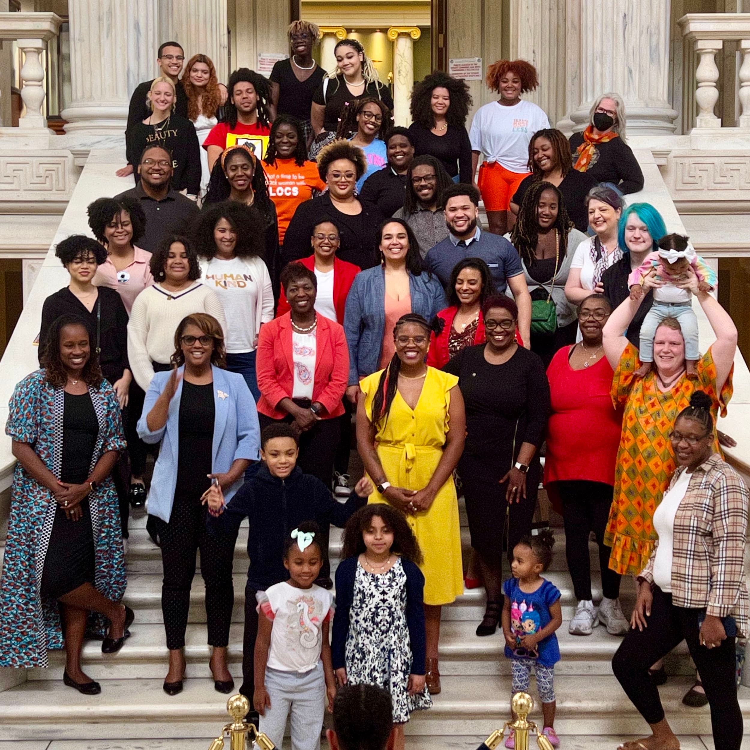 Senator Tiara Mack celebrates Black hair and culture at State house event