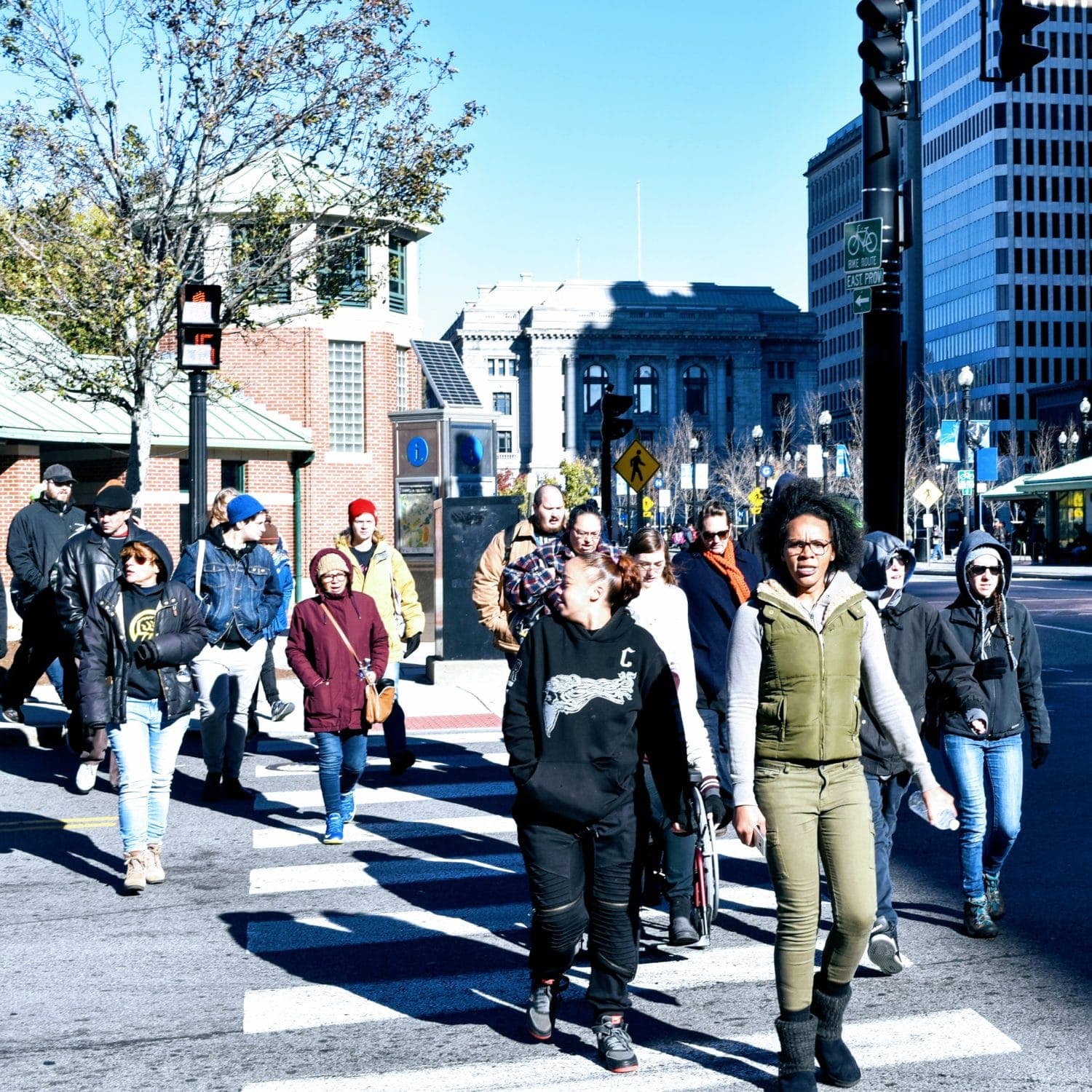 In wake of police shooting, #JusticeForJoey marches through Providence
