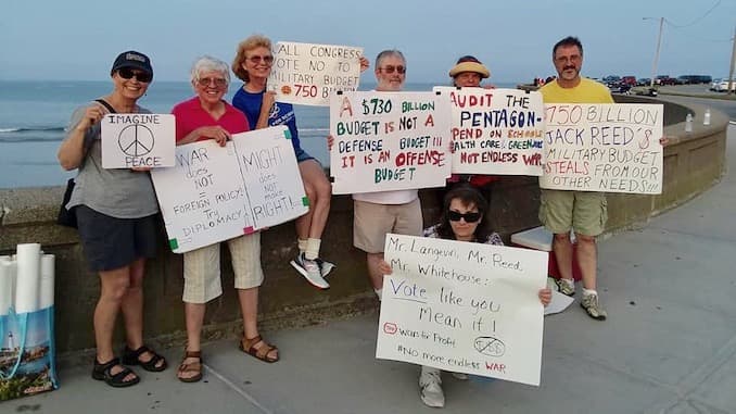 Activism for less war and militarism needs to continue in Rhode Island