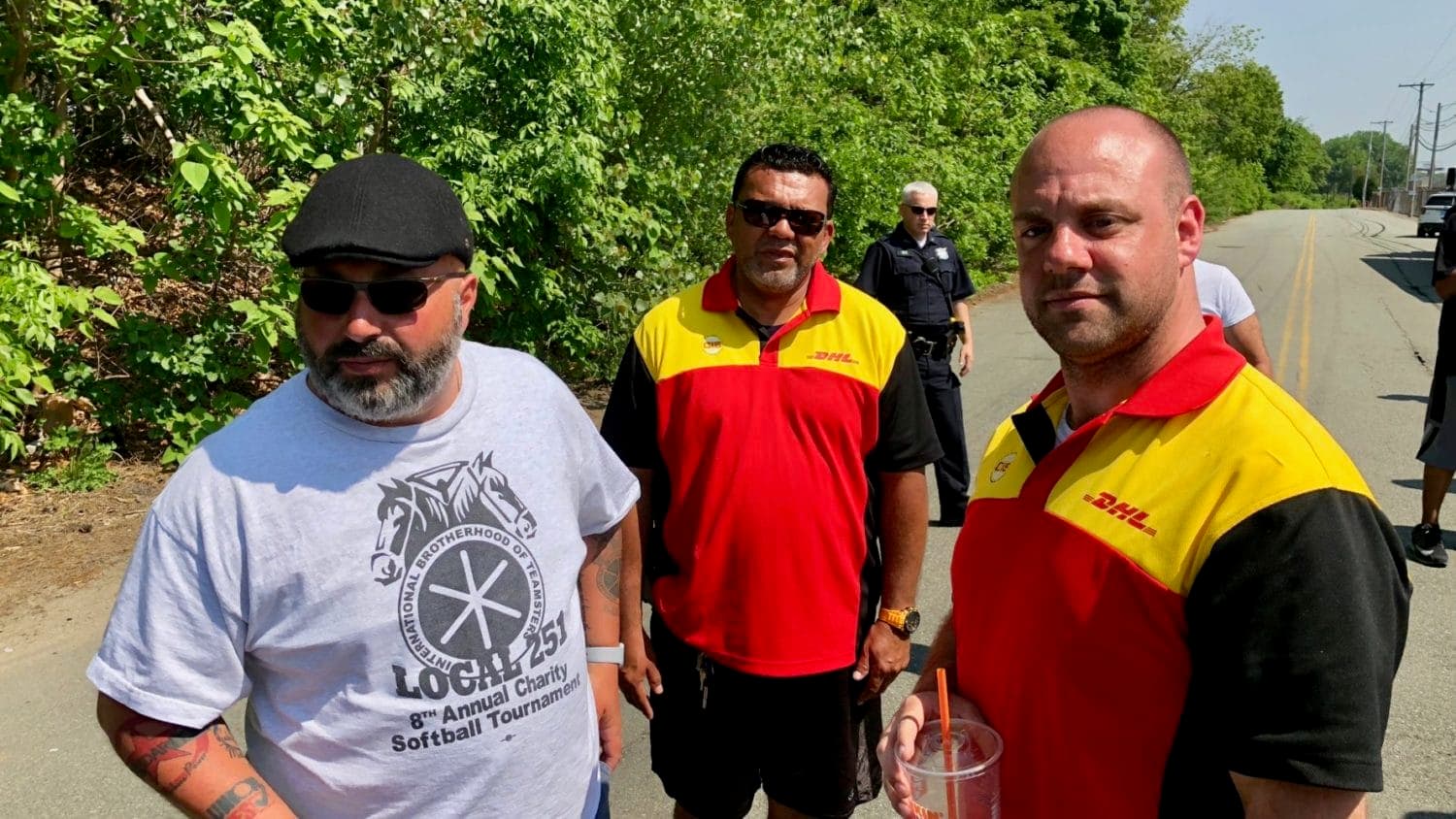 Striking DHL workers in Pawtucket hit four-week mark