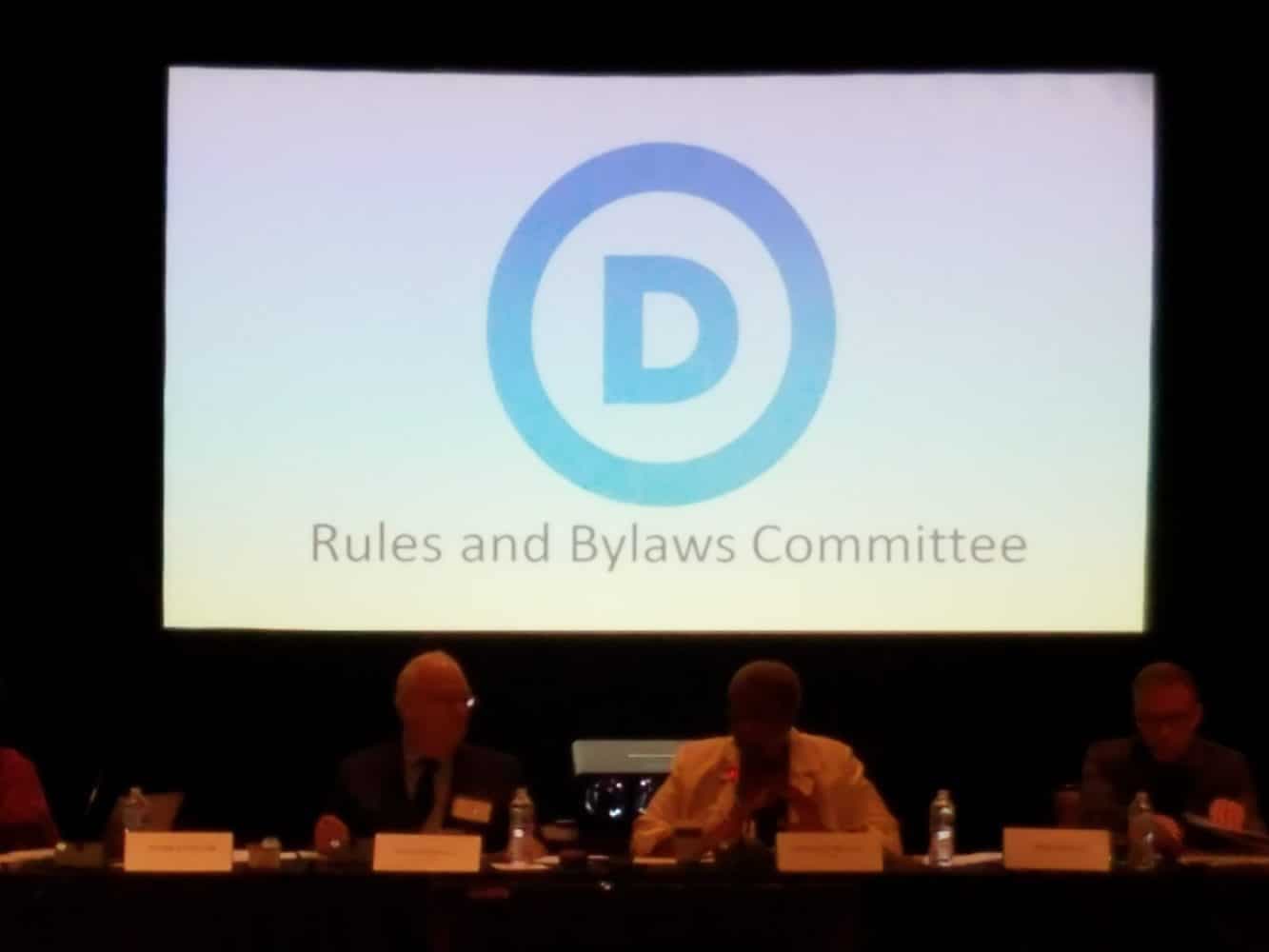 The DNC Rules and Bylaws Committee Convenes in Providence