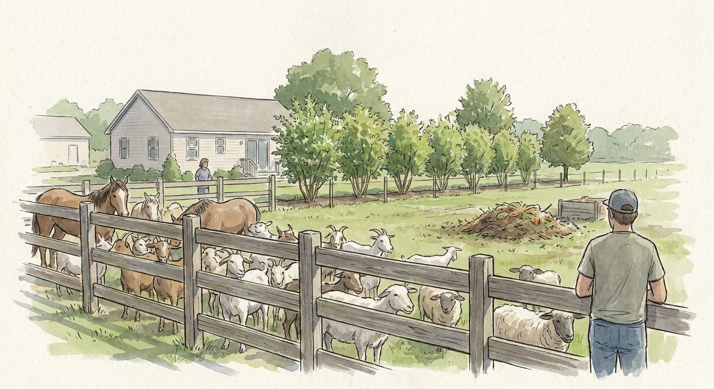 Exeter Council Reviews Farm-Property Inspection, Hears Renewed Water and Noise Concerns from Ridge Drive Neighbors