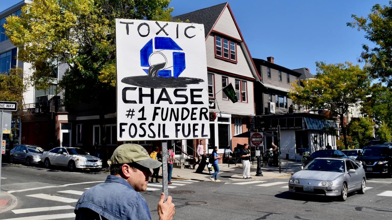 Climate Action Rhode Island wants you to cut up your Chase Bank credit card - To save the world
