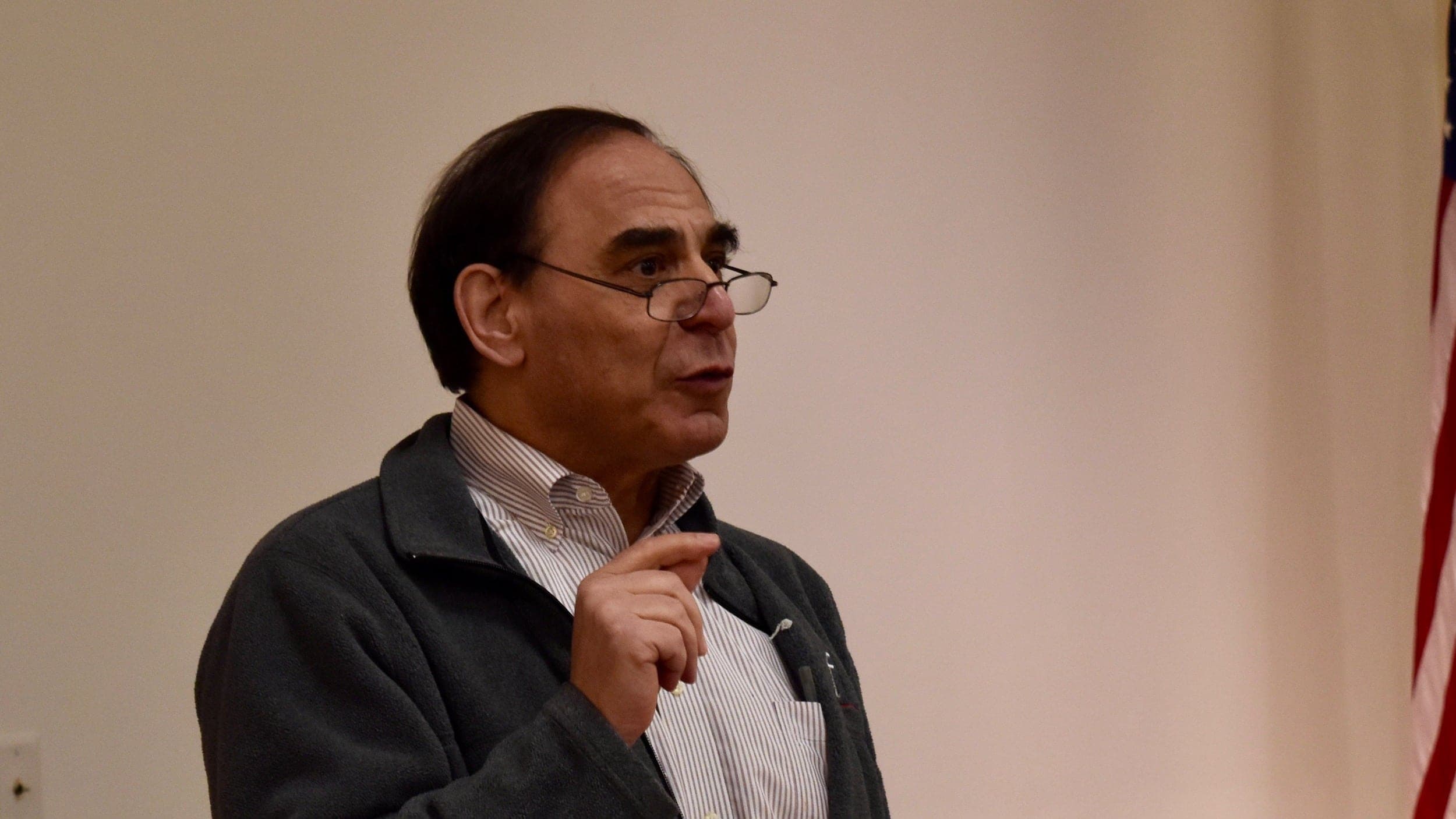 Celebrating the Invenergy victory with CLF's Jerry Elmer