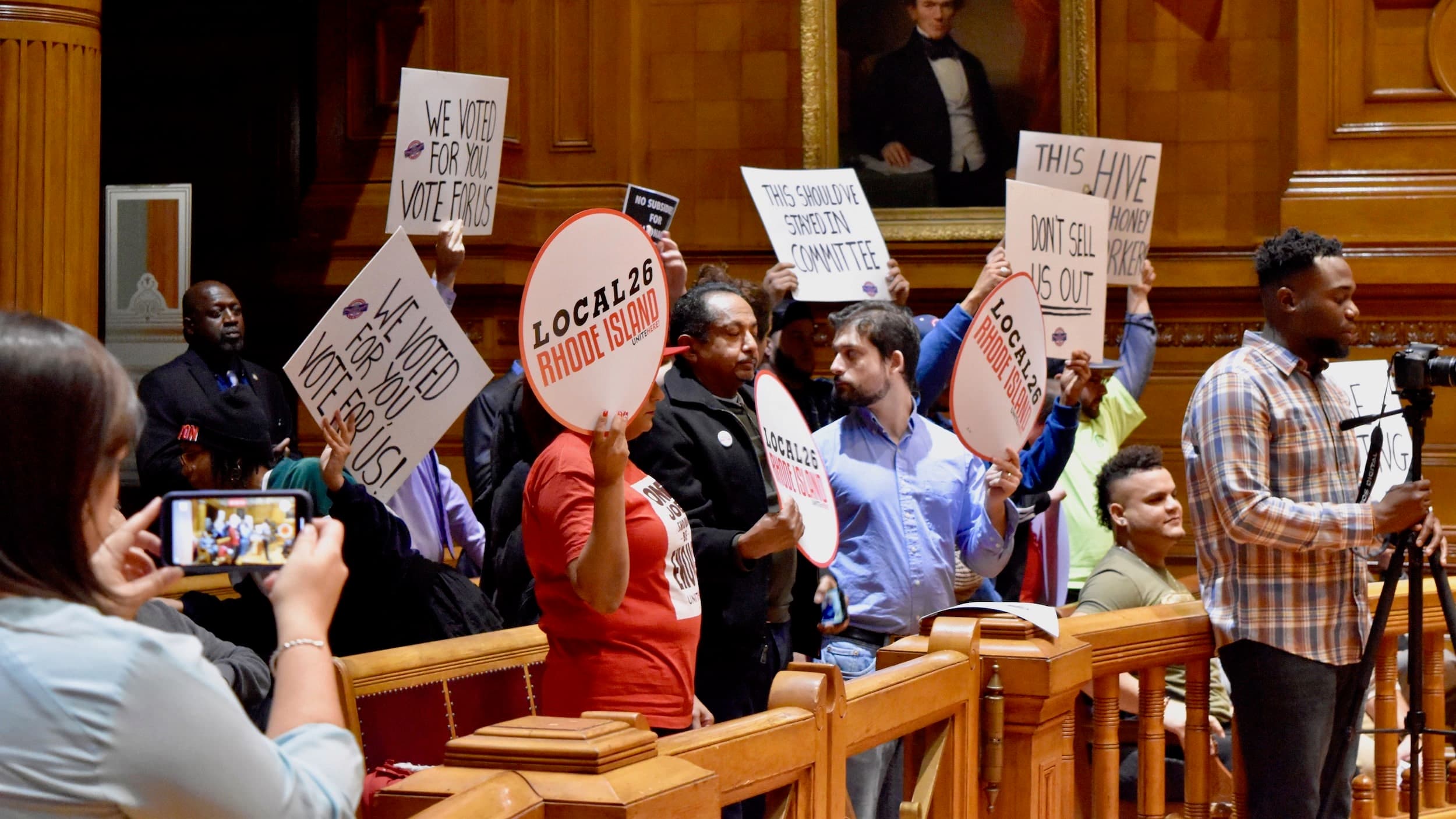 At a raucous meeting, Providence City Council approves the Hive Hotel TSA