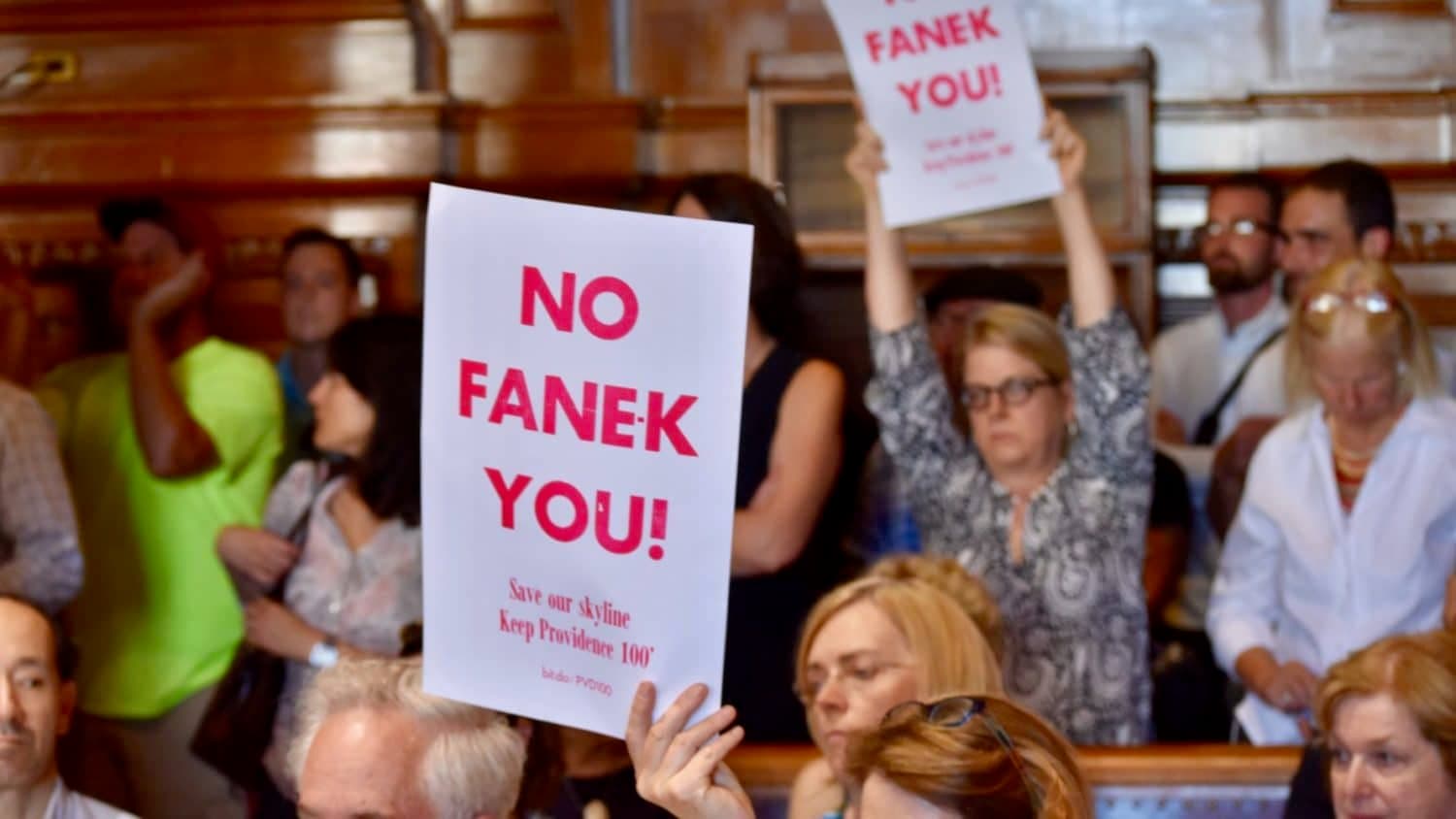 Letter from community groups and developers to Providence City Council on the Fane zoning petition