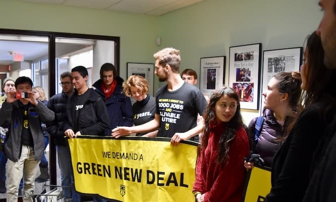 Sunrise RI rebuffed; Langevin not committing to New Green Deal