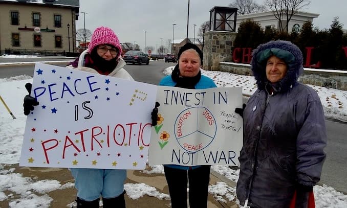No Endless War or Excessive Militarism efforts continue on