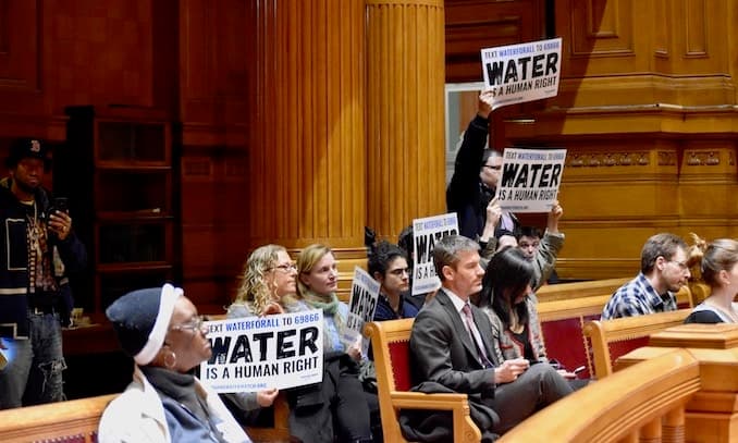 Providence City Council resolution against water monetization sent to committee