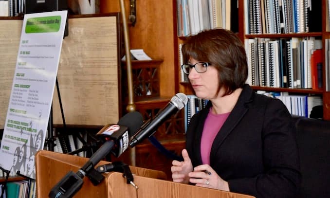 Women’s Economic Justice Platform introduced in the General Assembly