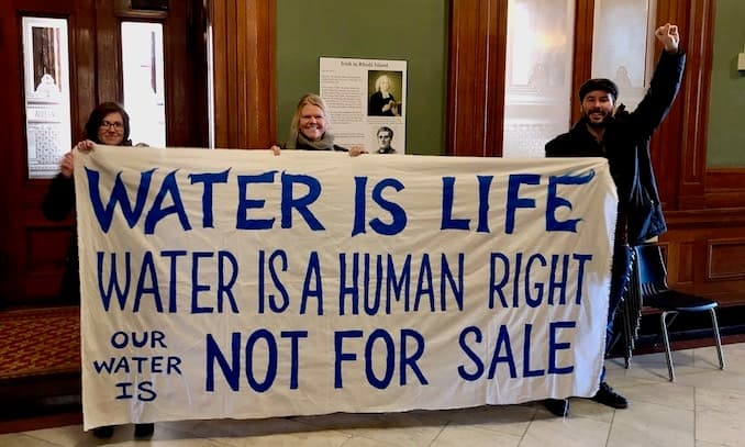 Elorza administration presents water monetization plan to Providence Water Board, activists push back