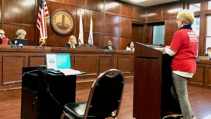 Central Falls City Council passes a resolution in support of gun safety bills