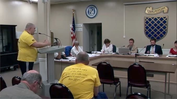 Tiverton Town Council rejects Second Amendment Sanctuary Town resolution, but will reconsider in June