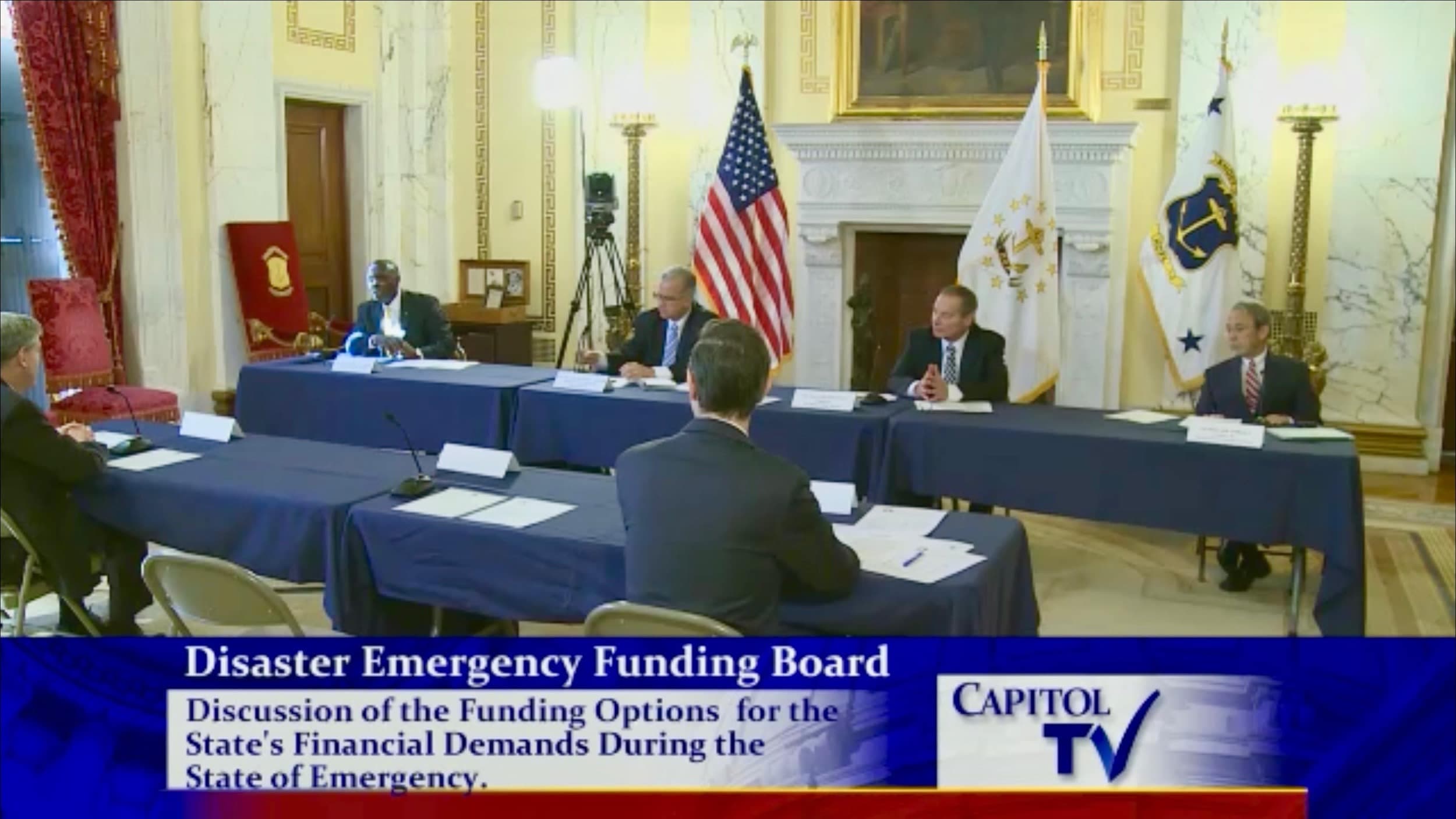 The Disaster Emergency Funding Board approves up to $300m in state borrowing
