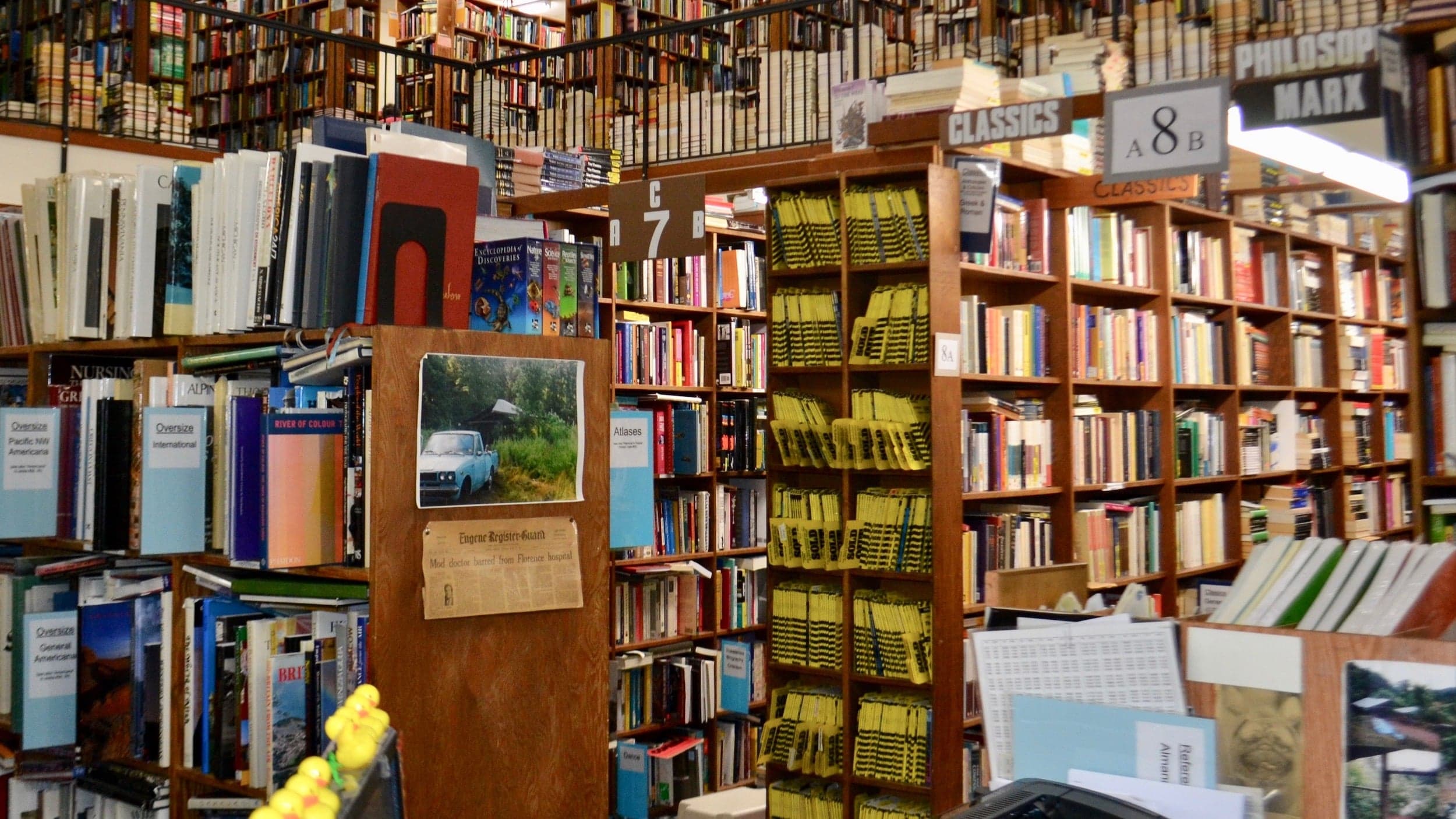 Gun stores are considered "essential businesses" but bookstores are not?