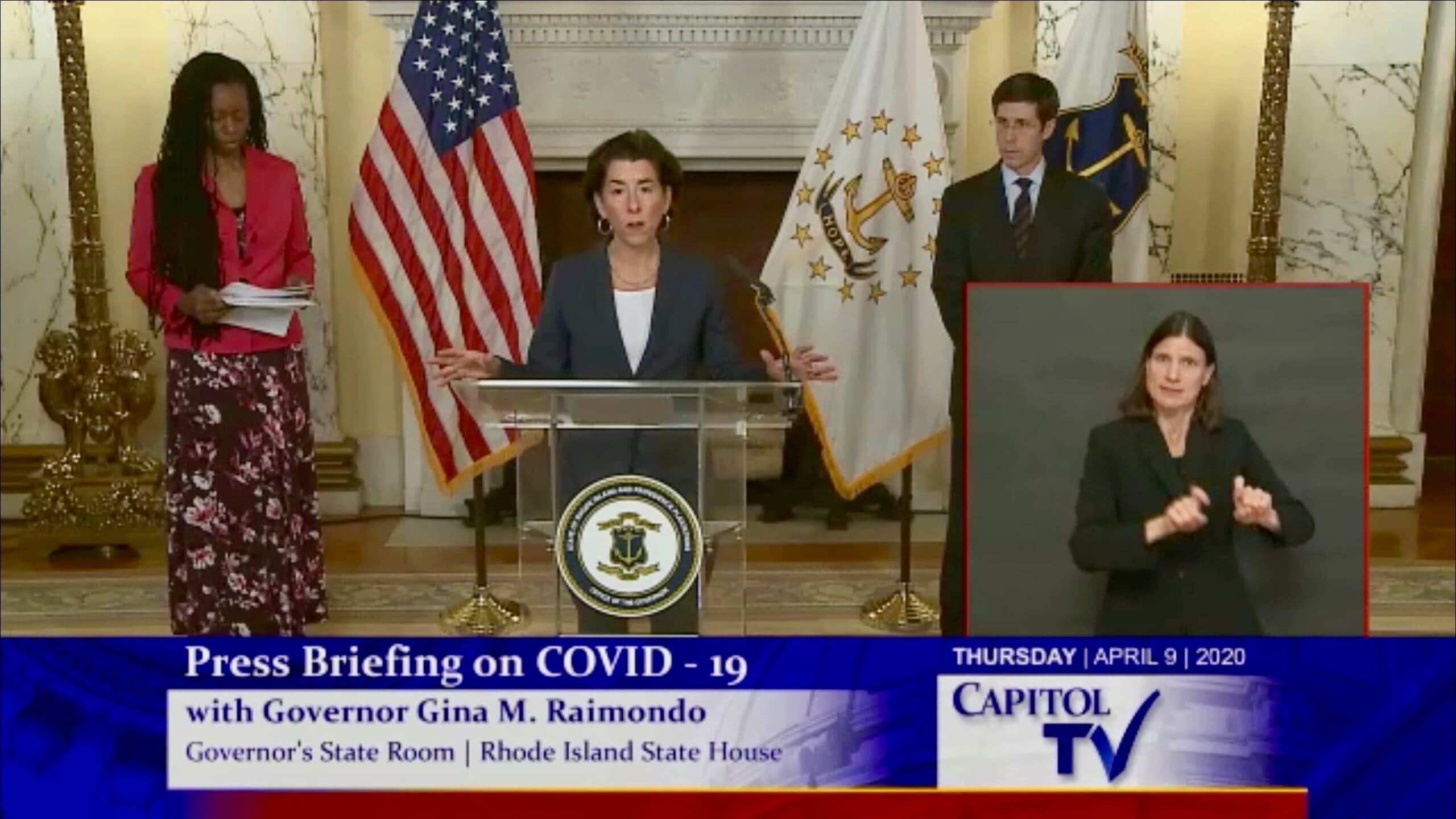 Governor Raimondo developing a "comprehensive plan" to deal with domestic violence increase during pandemic