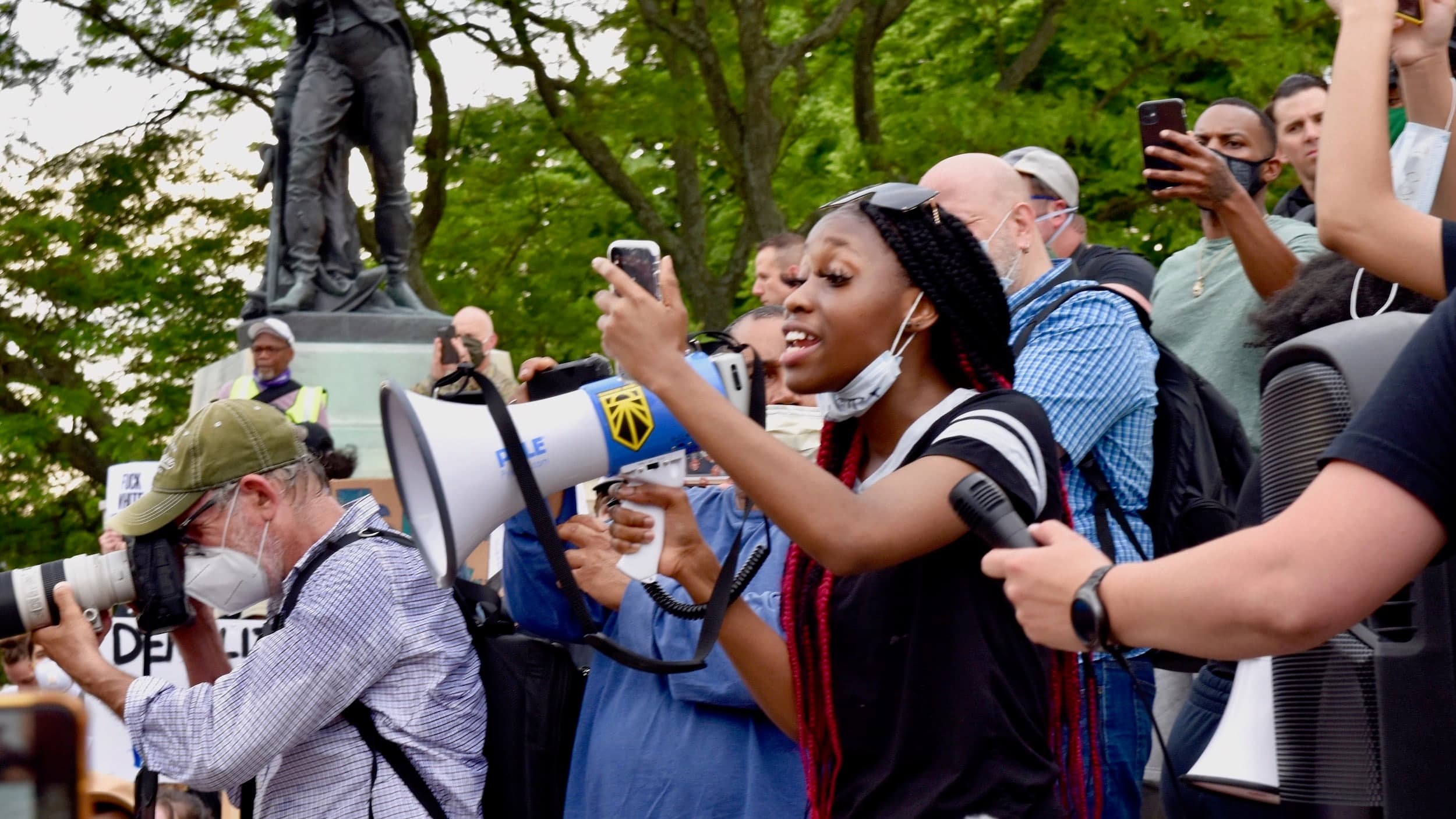 Photos from the youth led Protect Black Lives protest
