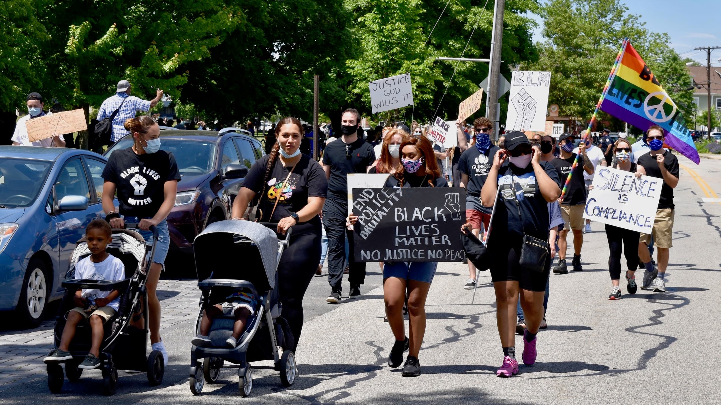 Black Lives Matter in Newport's North End