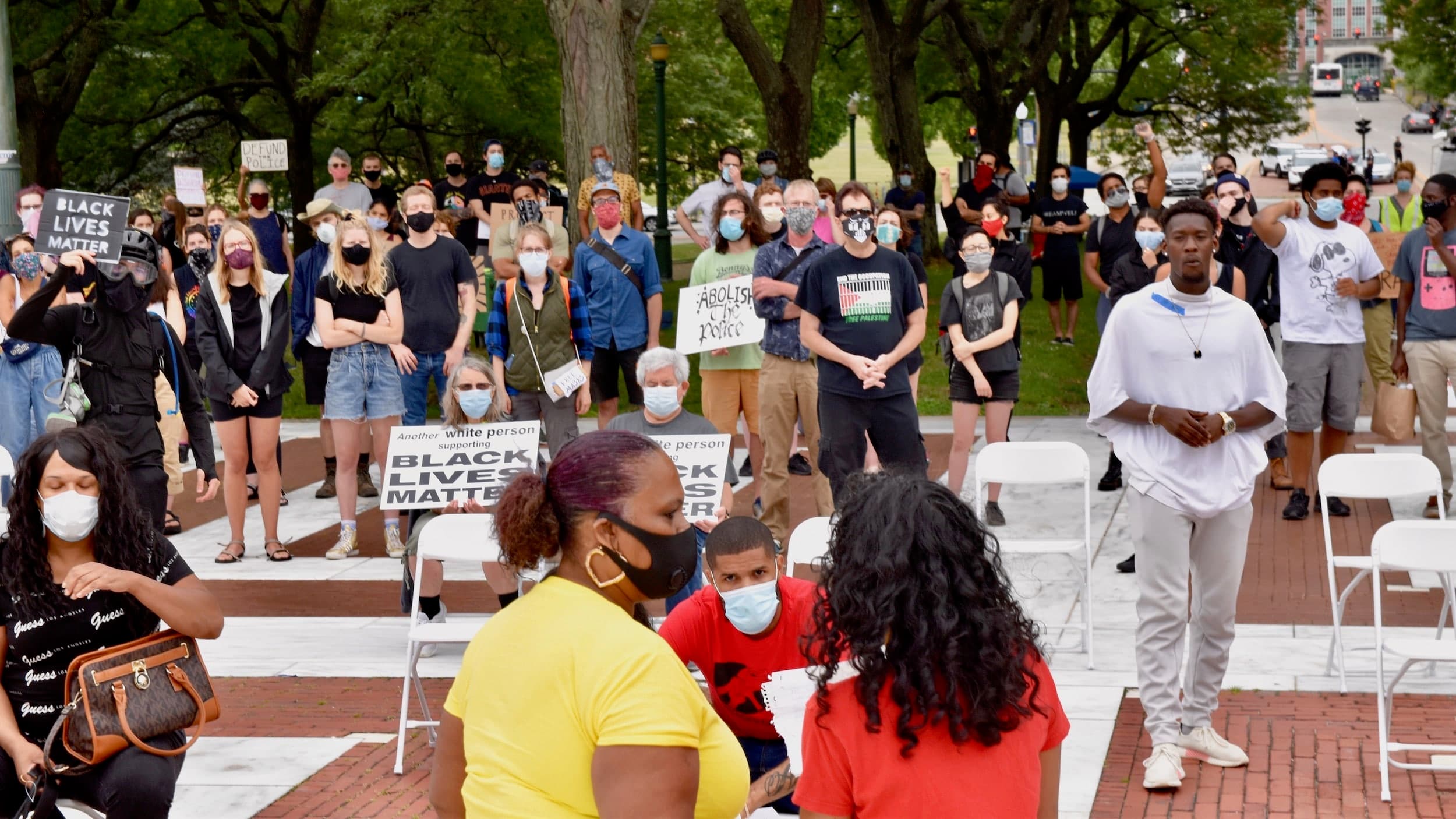 State House rally to decarcerate, divest from, and dismantle prisons