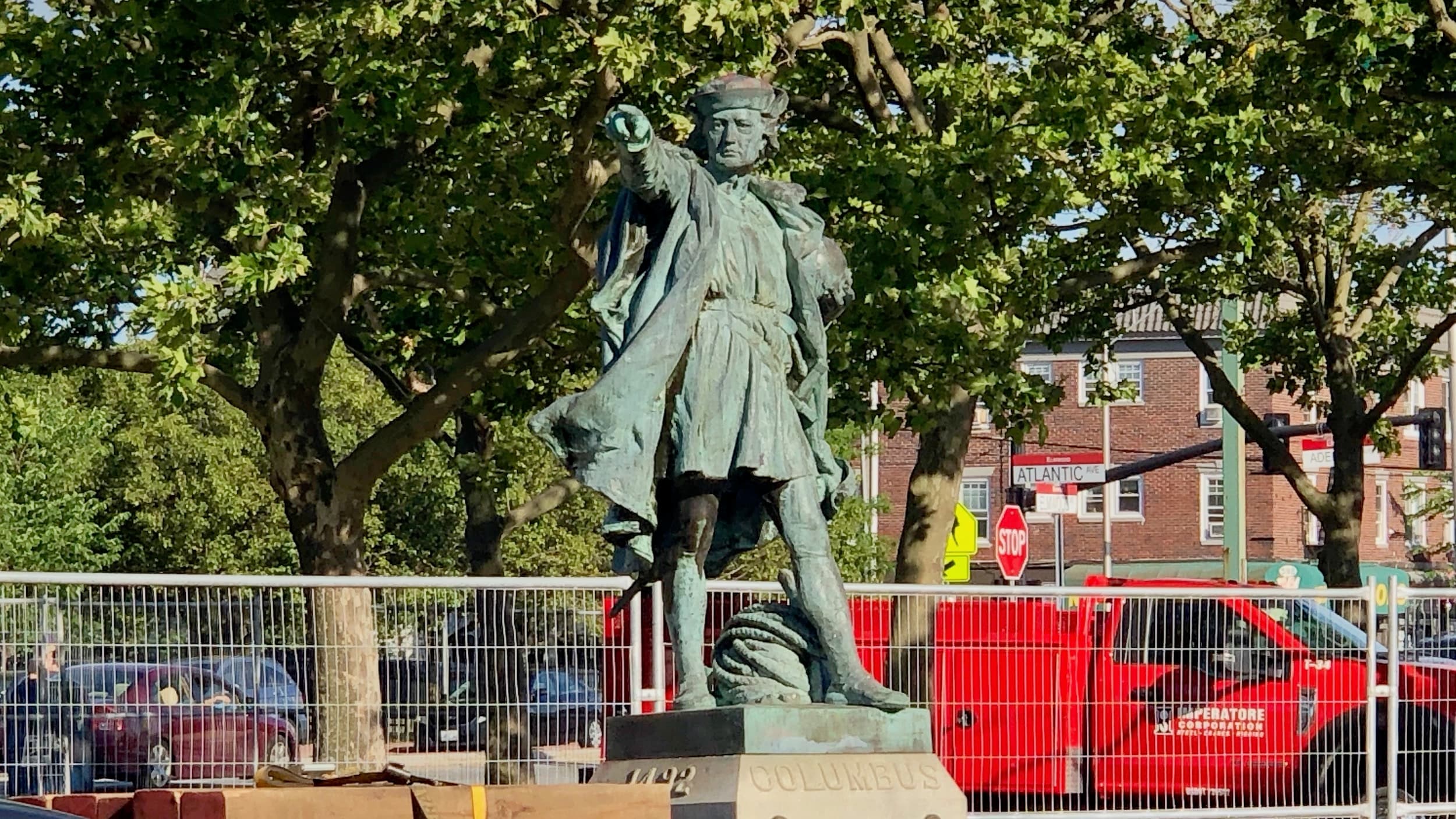 PVD Parks Commission discusses Columbus statue