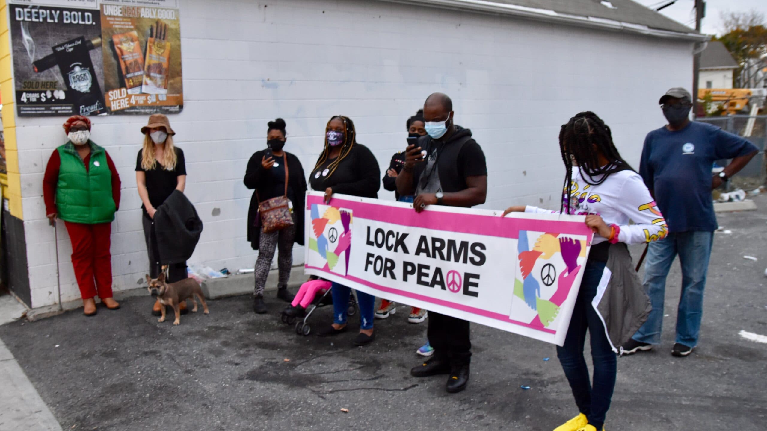 Lock Arms for Peace on Smith Hill: We're burying our children