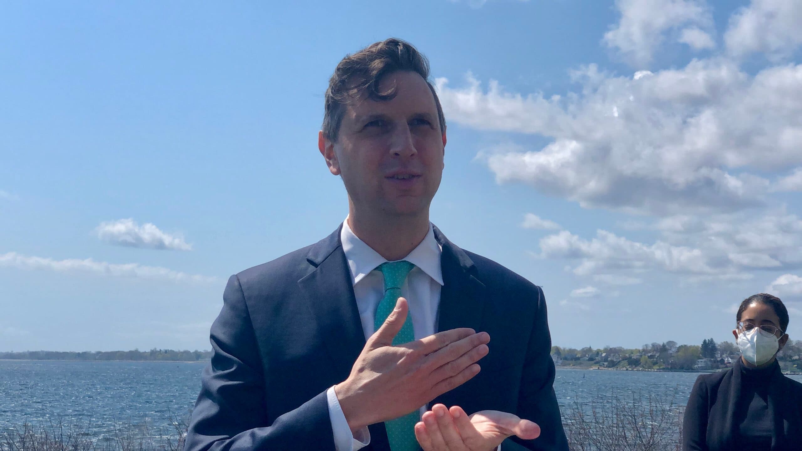 Treasurer Magaziner announces nearly 50 percent reduction in RI pension fund exposure to fossil fuels