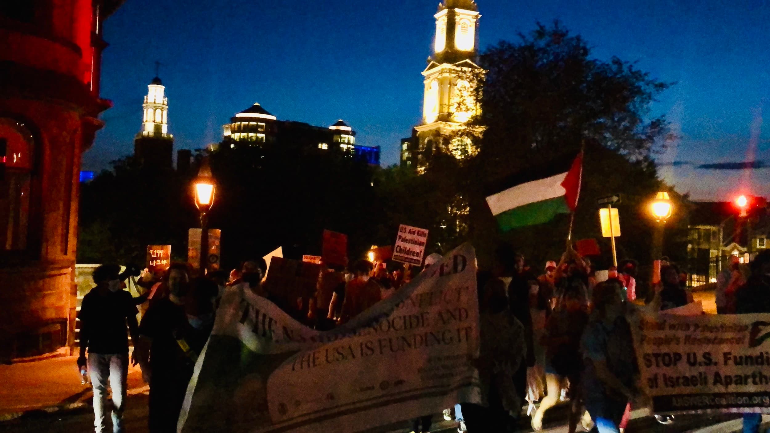 From Providence to Palestine a Rally for Sheikh Jarrah