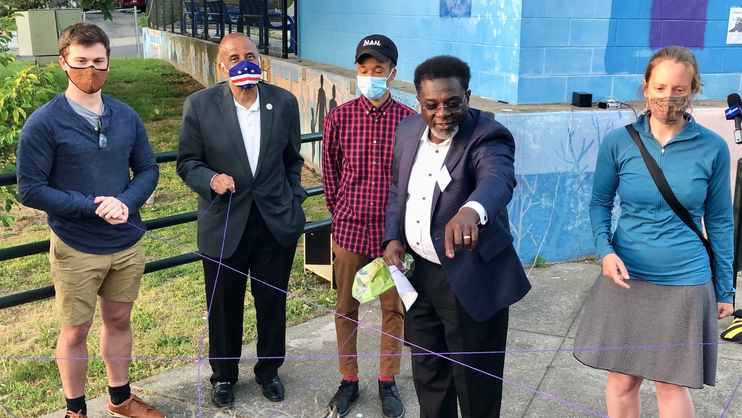 Faith and community leaders unveil alternatives to violence at Billy Taylor Park