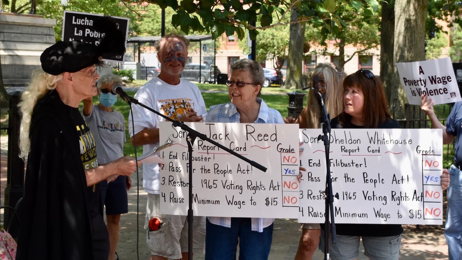 RI Poor People's Campaign demands support from Senators Reed and Whitehouse